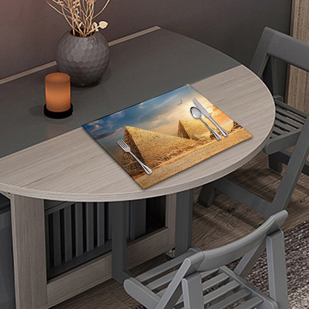 Pyramid Sunset Print Placemat