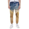 Pyramid Sunset Print Joggers
