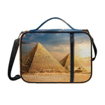 Pyramid Sunset Print Shoulder Strap Bible Bag
