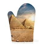 Pyramid Sunset Print Single Oven Mitt