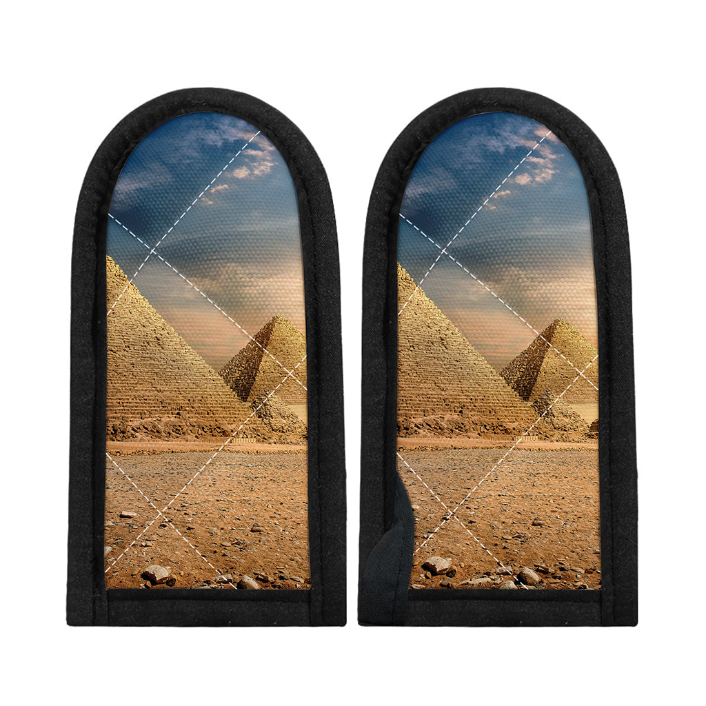 Pyramid Sunset Print Skillet Handle Cover