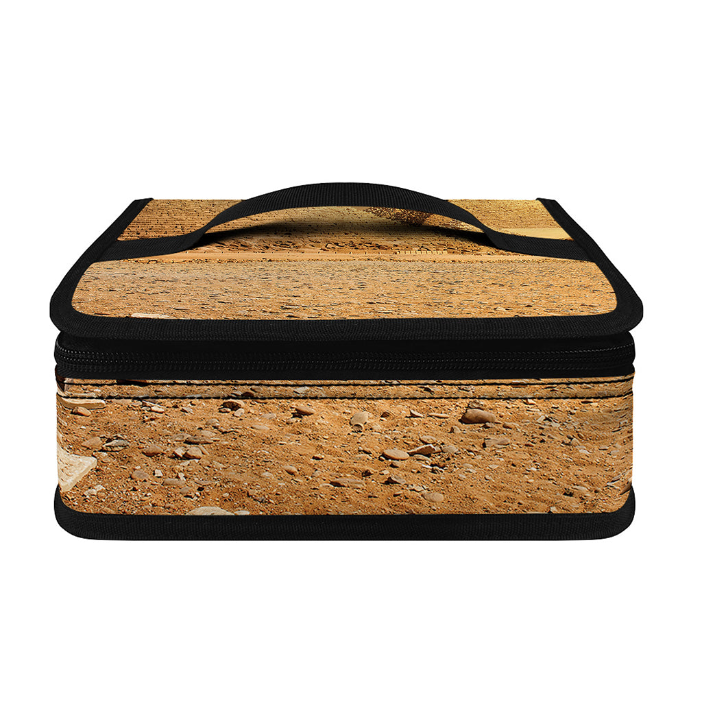 Pyramid Sunset Print Small Lunch Bag