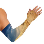 Pyramid Sunset Print Sun Protection Arm Sleeves