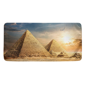 Pyramid Sunset Print Towel