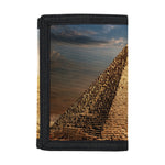 Pyramid Sunset Print Trifold Wallet