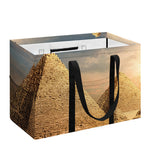 Pyramid Sunset Print Utility Tote Bag