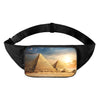 Pyramid Sunset Print Waist Bag