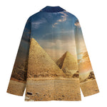 Pyramid Sunset Print Women's Blazer