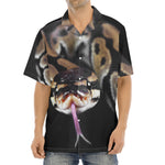 Python Snake Print Aloha Shirt