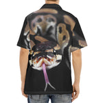 Python Snake Print Aloha Shirt