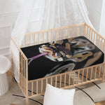 Python Snake Print Baby Crib Sheet