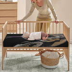 Python Snake Print Baby Crib Sheet