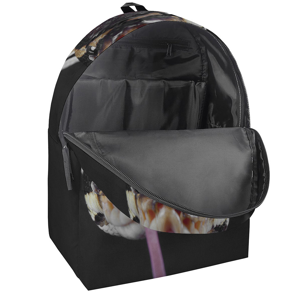 Python Snake Print Backpack