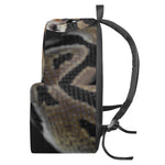 Python Snake Print Backpack