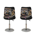 Python Snake Print Bar Stool Covers