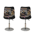Python Snake Print Bar Stool Covers
