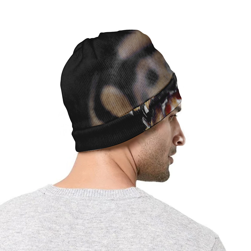 Python Snake Print Beanie