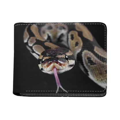 Python Snake Print Bifold Wallet