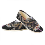 Python Snake Print Casual Shoes