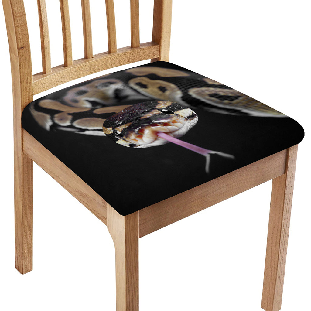 Python Snake Print Chair Cushion Cover