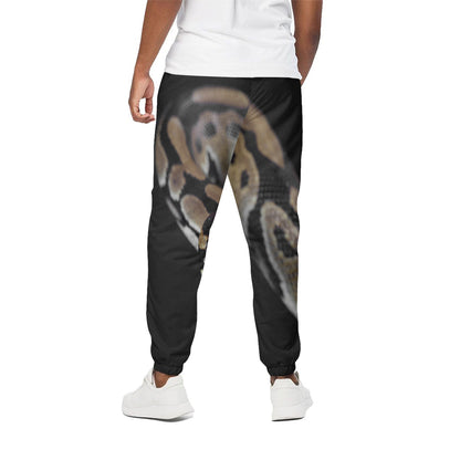 Python Snake Print Cotton Pants