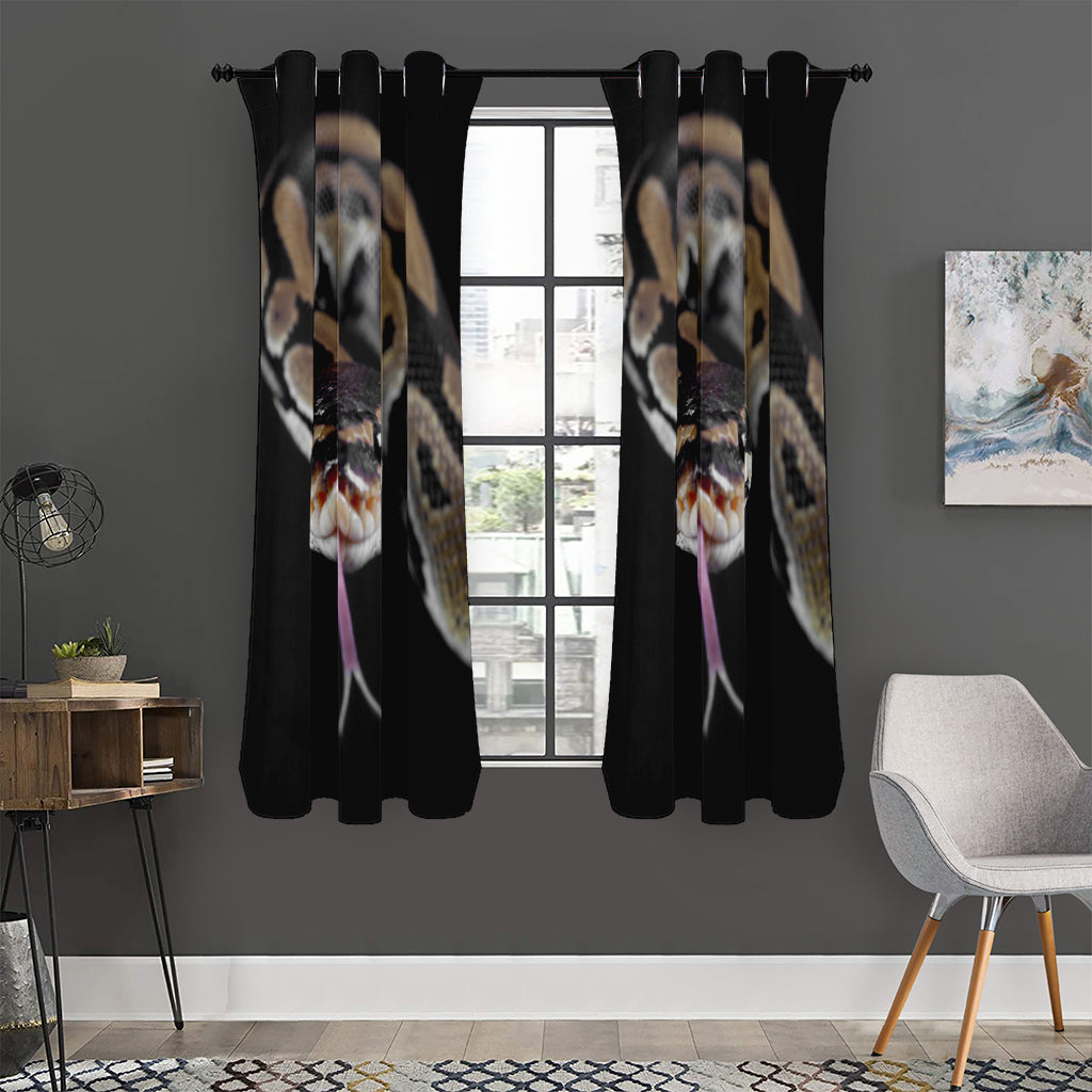 Python Snake Print Curtain
