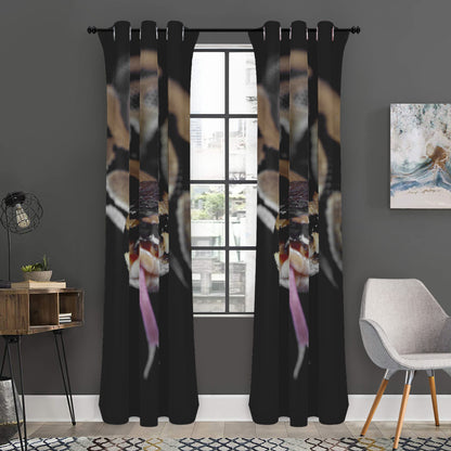 Python Snake Print Curtain