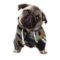 Python Snake Print Dog Zip Up Hoodie
