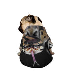 Python Snake Print Dog Zip Up Jacket
