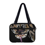 Python Snake Print Double Strap Bible Bag