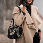 Python Snake Print Double Strap Bible Bag