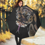 Python Snake Print Foldable Umbrella
