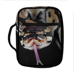 Python Snake Print Front Pocket Bible Bag