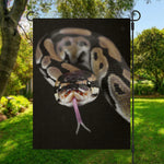 Python Snake Print Garden Flag