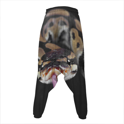 Python Snake Print Hammer Pants