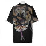 Python Snake Print Hawaiian Shirt