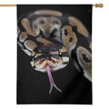 Python Snake Print House Flag