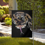 Python Snake Print House Flag