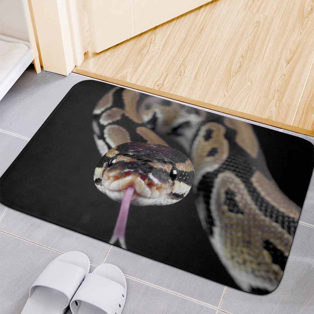 Python Snake Print Indoor Door Mat