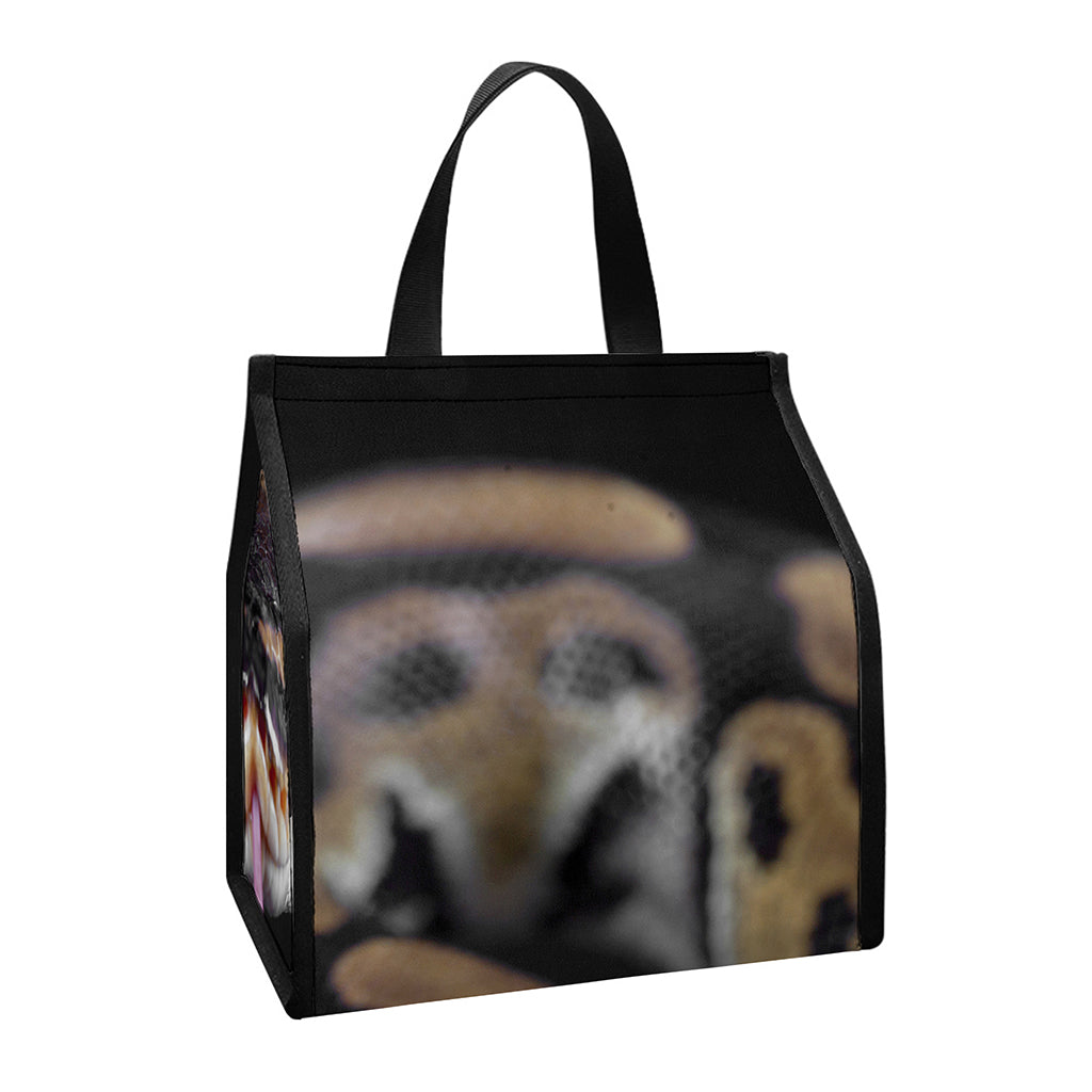Python Snake Print Insulated Lunch Tote