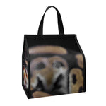 Python Snake Print Insulated Lunch Tote
