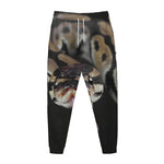 Python Snake Print Jogger Pants