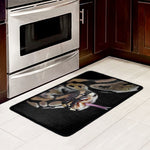 Python Snake Print Kitchen Mat
