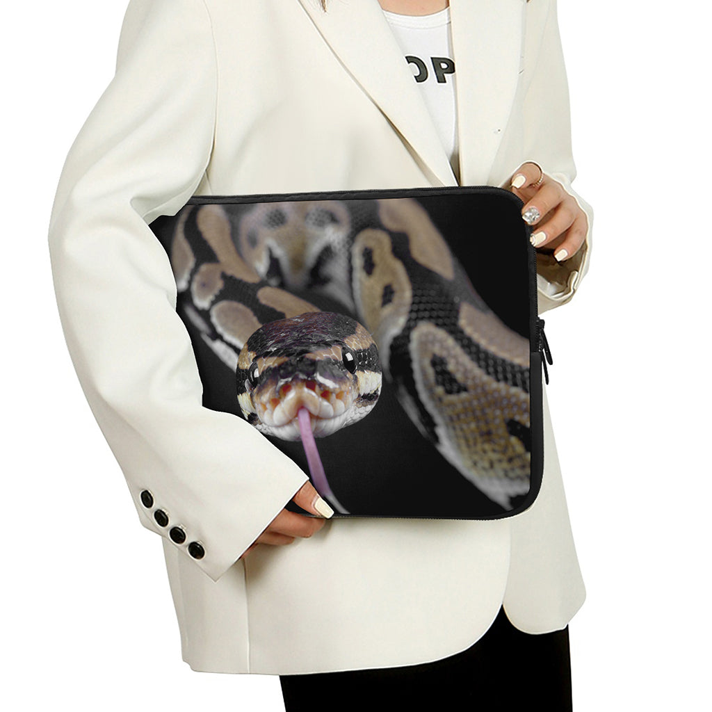 Python Snake Print Laptop Sleeve