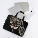 Python Snake Print Laptop Sleeve With Handle