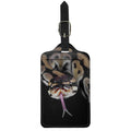 Python Snake Print Luggage Tag