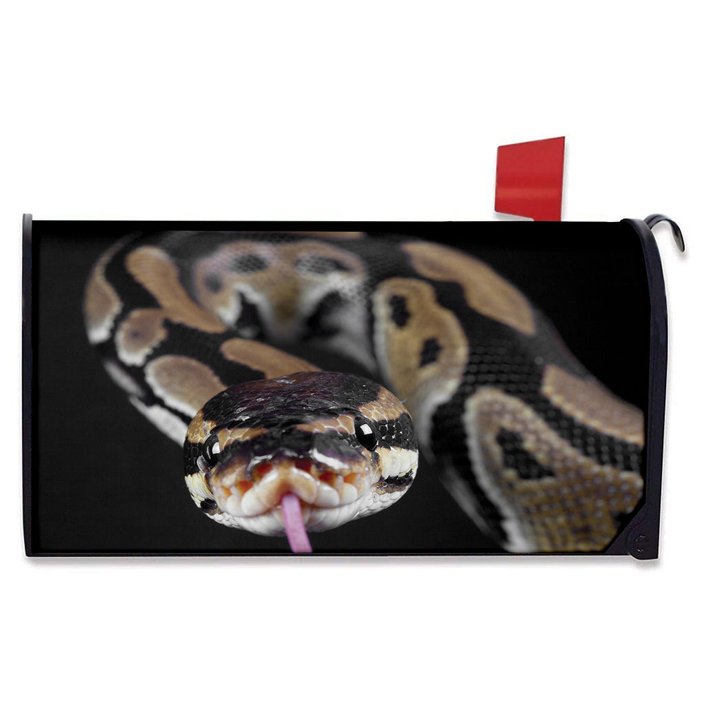 Python Snake Print Mailbox Cover