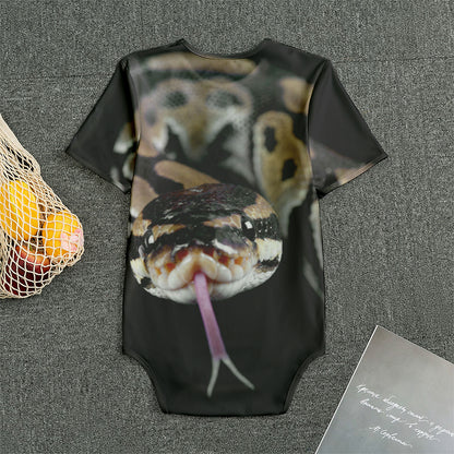 Python Snake Print Men's Bodysuit