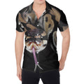 Python Snake Print Men's Shirt