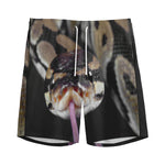 Python Snake Print Men's Sports Shorts